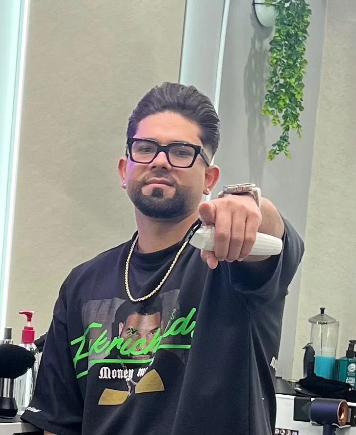 Joe E. at Connection Barbershop